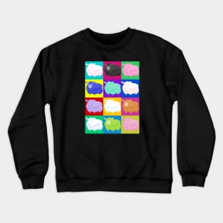 POP ART Sheep Crewneck Sweatshirt